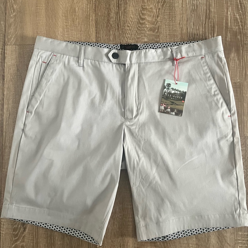 Ted baker golf ⛳️ shorts 38r men gray